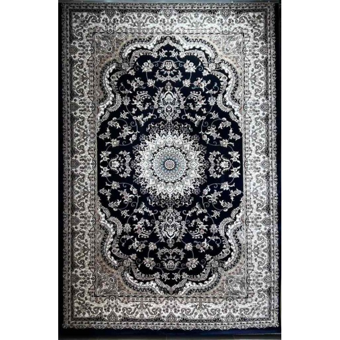 سجاد تركي سوبر شيراز P7242 كحلي مقاس 300*400