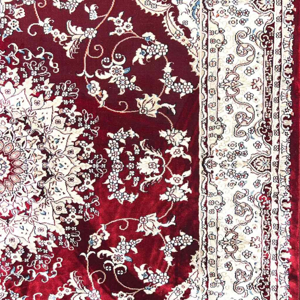 سجاد تركي سوبر شيراز P7242 احمر مقاس 120*170