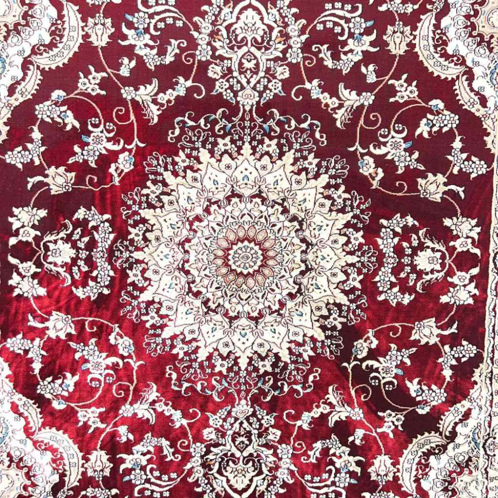 سجاد تركي سوبر شيراز P7242 احمر مقاس 120*170