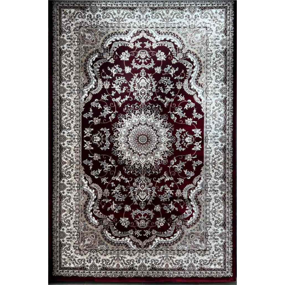 سجاد تركي سوبر شيراز P7242 احمر مقاس 120*170