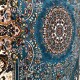 Turkish super-silk carpet 5407 cyan