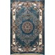 Turkish super-silk carpet 5407 cyan