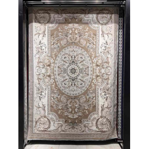 سجاد تركي تاج بلس كلاسيك ملكي قصور سميك ناعم بيج مقاس  50*80