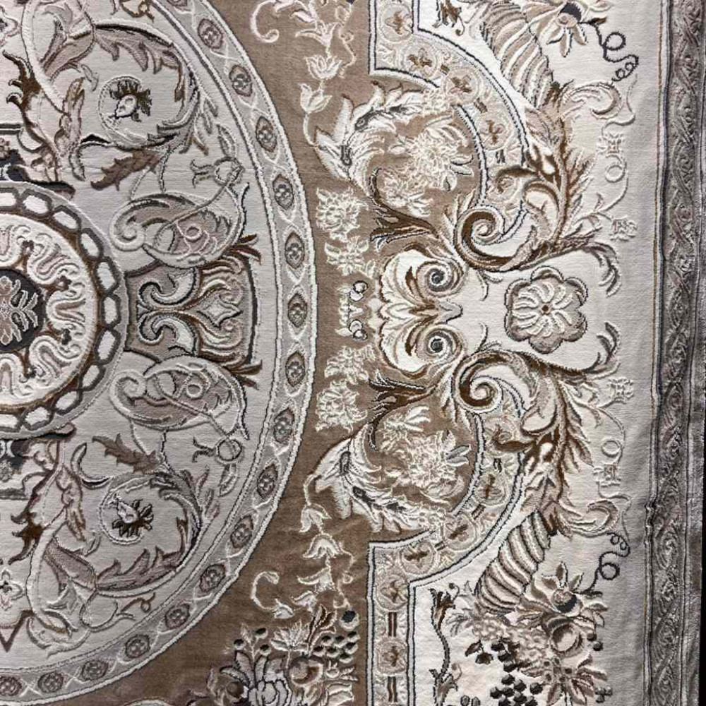 سجاد تركي تاج بلس كلاسيك ملكي قصور سميك ناعم بيج مقاس 50*80 سجاد تركي تاج بلس كلاسيك ملكي قصور سميك ناعم بيج مقاس 50*80