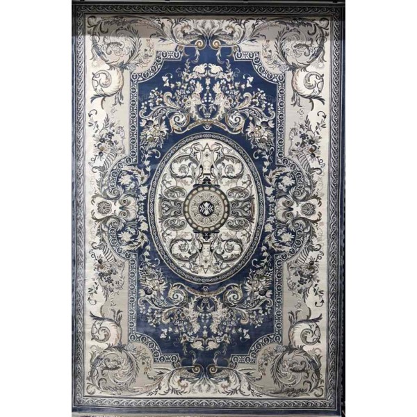 Turkish Taj Plus Classic Royal Palace Thick Soft Blue Size 80*150
