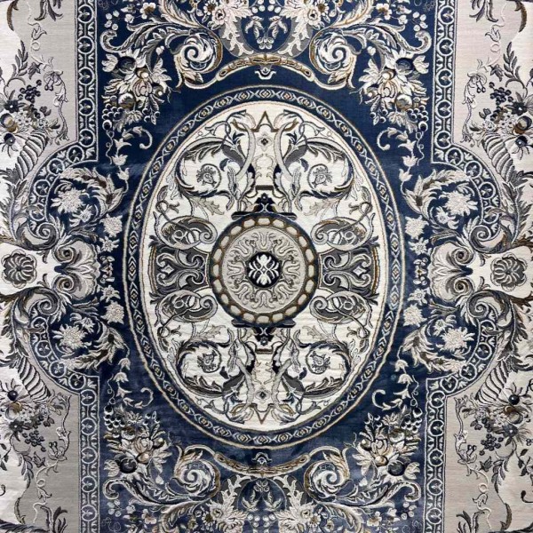 Turkish Taj Plus Classic Royal Palace Thick Soft Blue Size 80*150