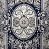 Turkish Taj Plus Classic Royal Palace Thick Soft Navy Size 400*600