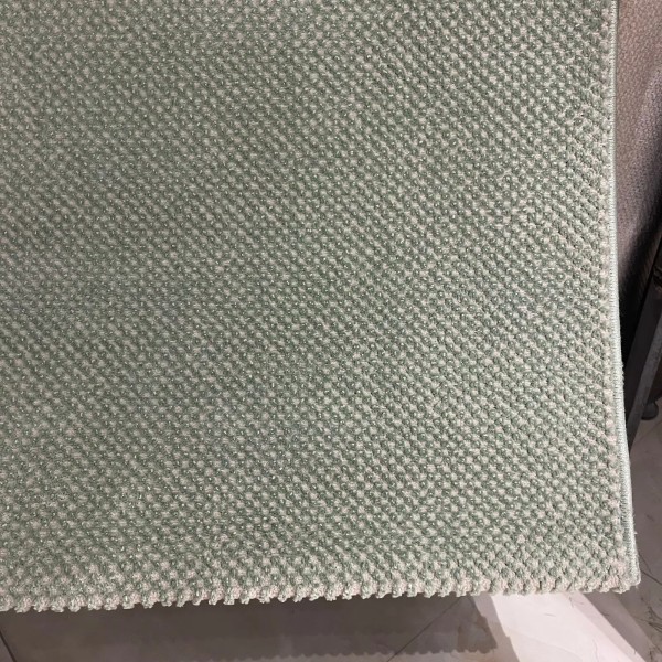 The Line Turkish rug Plain ODP67B green Size 80*150