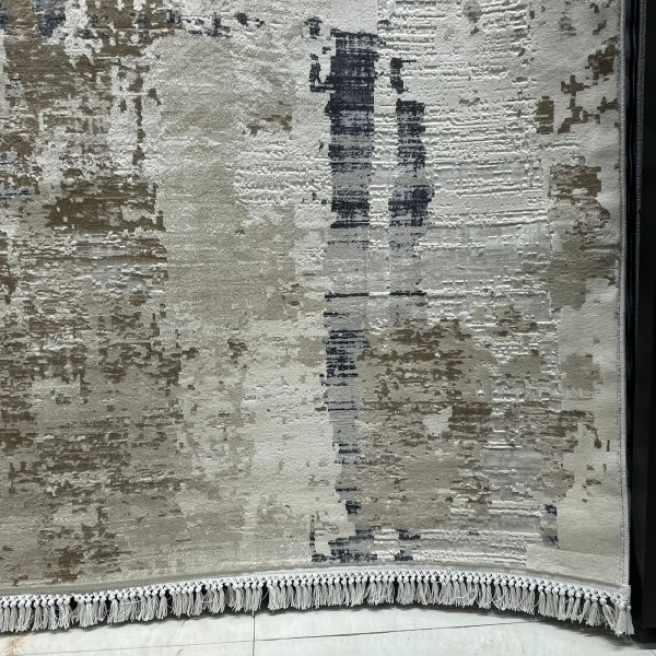 VIVALDI Turkish rug 35904A CREAM ANTHRACITE size 50*80