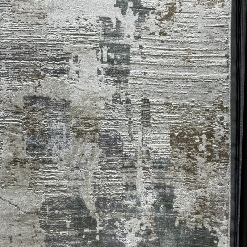 سجاد تركي فيفالدي 35904A اخضر مقاس 150*220 - سجاد مودرن