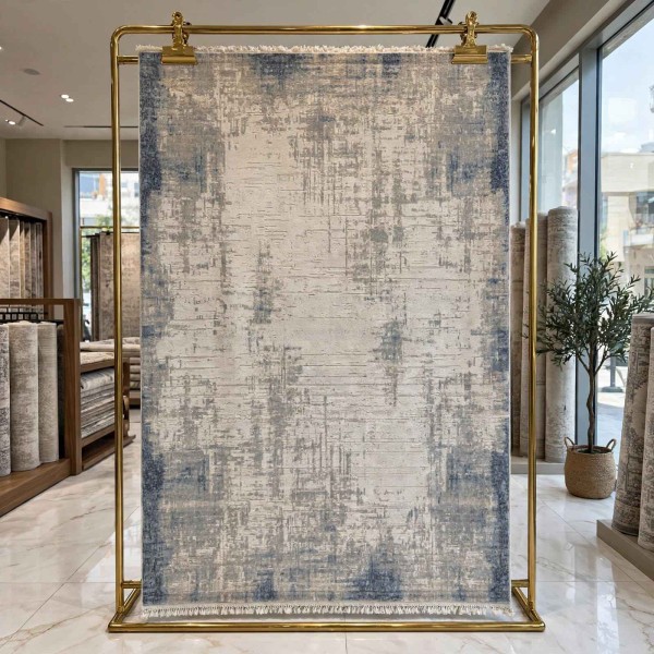 VIVALDI Turkish rug 38904A BLUE size 100*200
