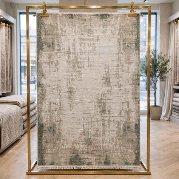 VIVALDI Turkish rug 38904A green size 250*350