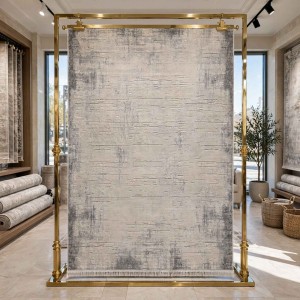 VIVALDI Turkish rug 38904A gray size 100*200