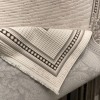 VORTAX Turkish rug 41498A CREAM BLACK size 100*200
