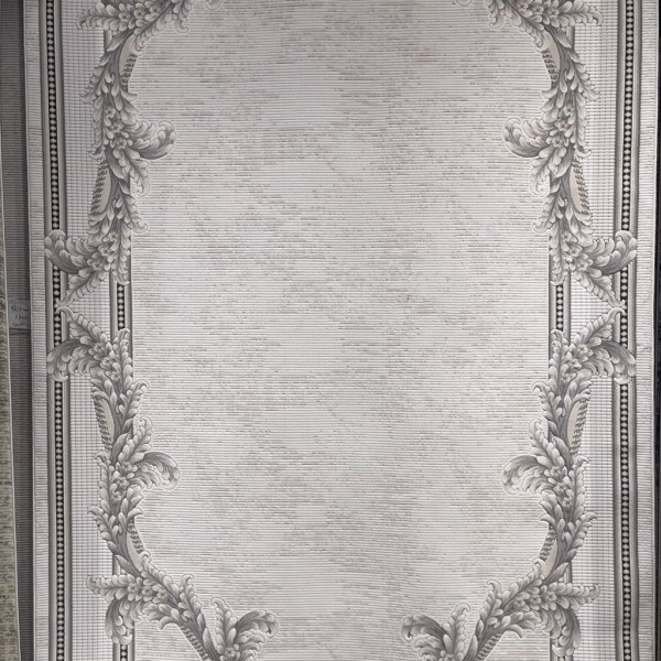 VORTAX Turkish rug 41498A CREAM BLACK size 100*200