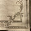 VORTAX Turkish rug 41498A CREAM BLACK size 100*200