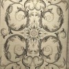 VORTAX Turkish rug 41748A CREAM BLACK size 250*350