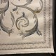 سجاد فورتاكس تركي 41748A كريم سماوي مقاس 50*80 - سجاد مودرن