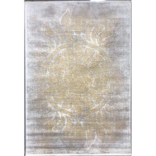 Pure turkish rugs 7086 beige and gold