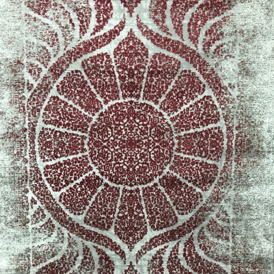 Pure turkish rugs 7086 gray and red