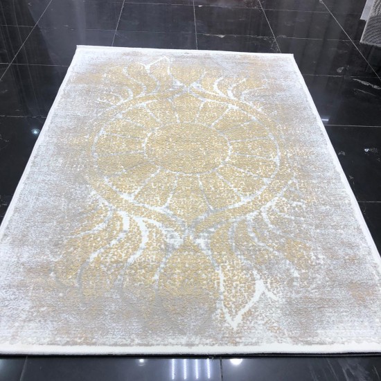 Pure turkish rugs 7086 beige and gold