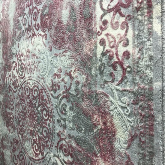 Pure Turkish carpets 6919 pink and gray