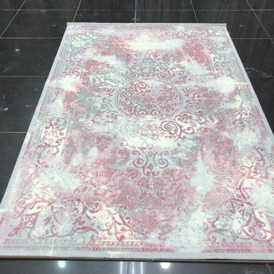 Pure Turkish carpets 6919 pink and gray