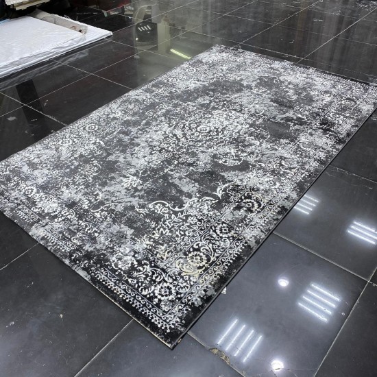 Turkish carpets Aqua 5497 gray black