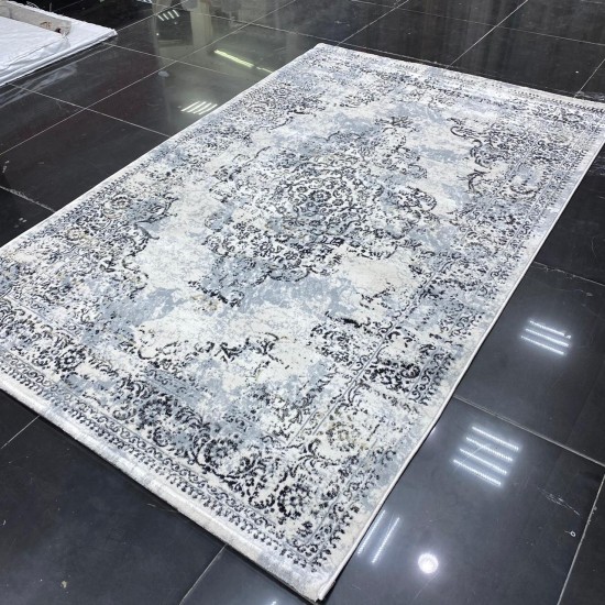 Turkish carpets Aqua 5497 gray black