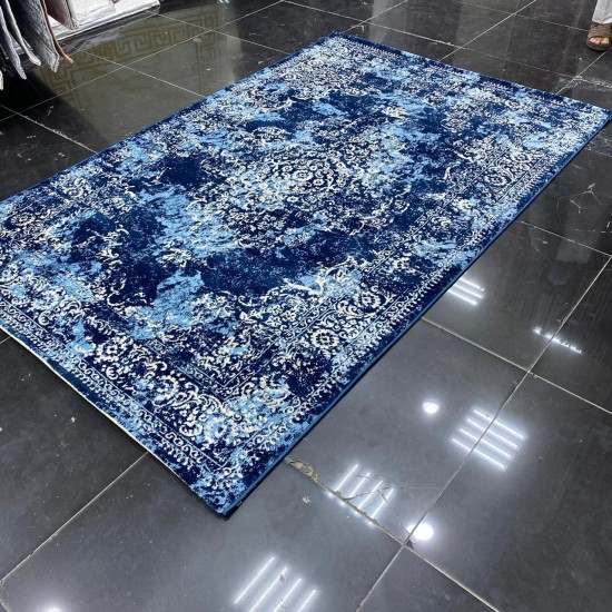 Turkish carpets Aqua 5497 dark blue