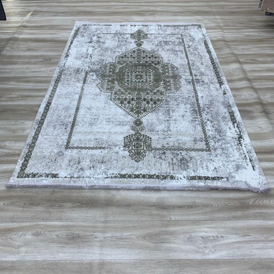 Russian Portfolio Carpet E908A Green 400*500