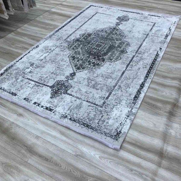 سجاد بورتفليو E908A روسي رمادي 150*230