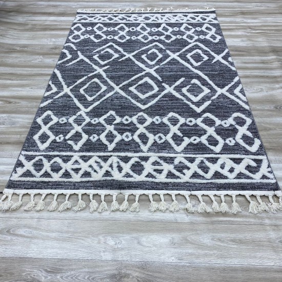 Gloria Carpet A0019A Dark Gray Made in Georgia