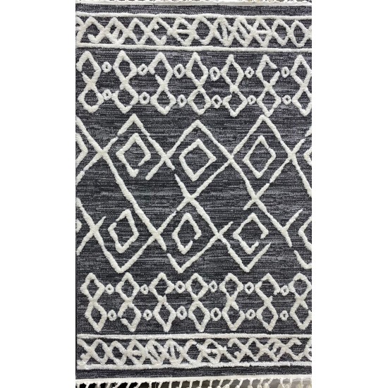 Gloria Carpet A0019A Dark Gray Made in Georgia