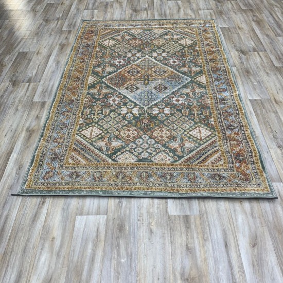 Georgian Carpet Rose A0795B Green Beige 120*180