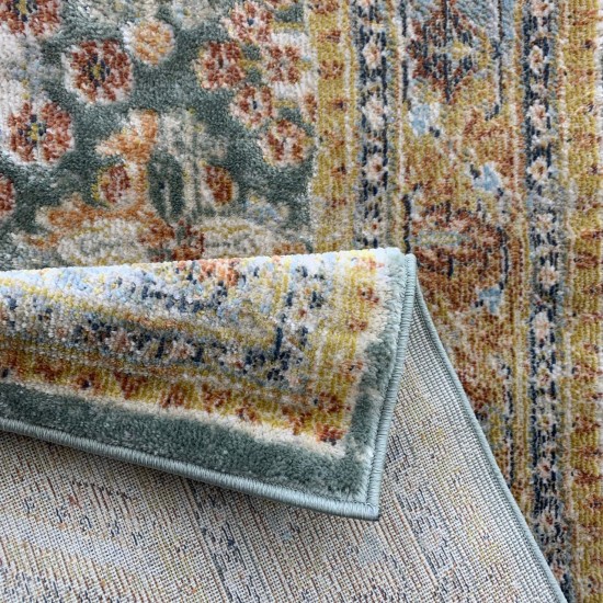 Georgian Carpet Rose A0795B Green Beige 250*350