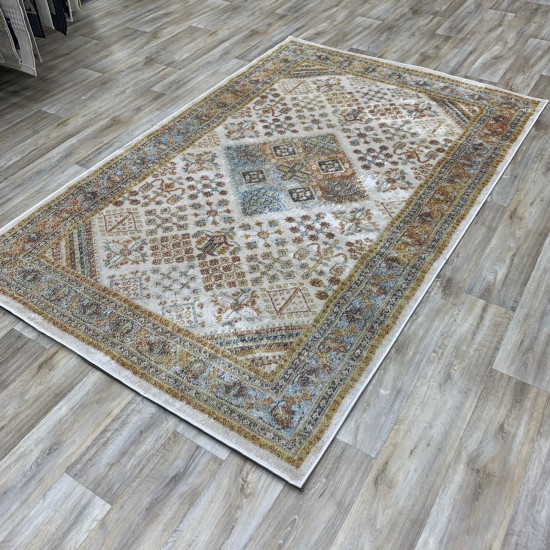 سجاد جورجي روز A0795B ابيض ابيض 150*230