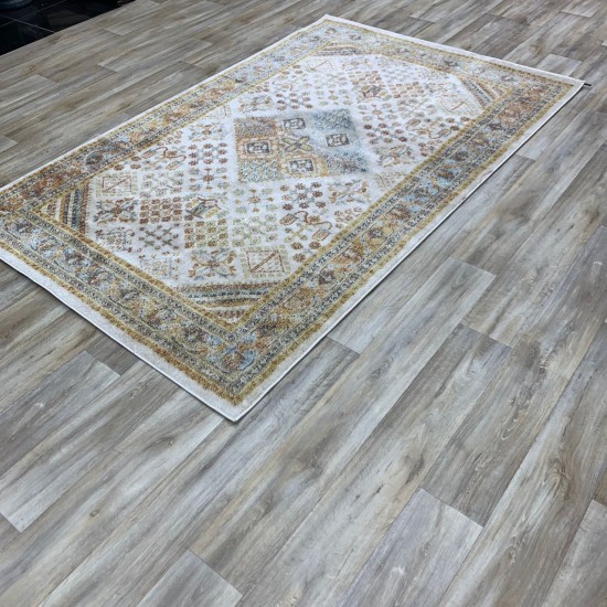 سجاد جورجي روز A0795B ابيض ابيض 200*300