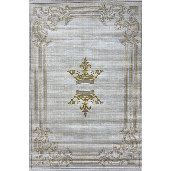 Crohn 056 Beige Carpet Size 150*220