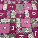 Children's carpet with yellow letters