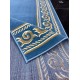 Formal royal corridor drawer brushes frame cyan color 2