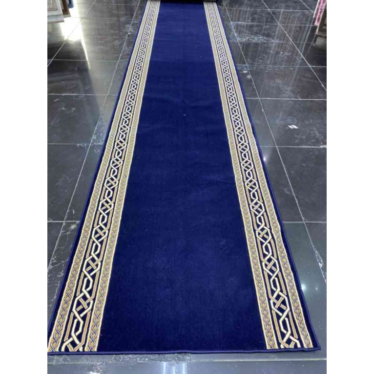 Formal royal corridor, drawer frame, dark blue color 2