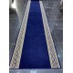 Formal royal corridor, drawer frame, dark blue color 2