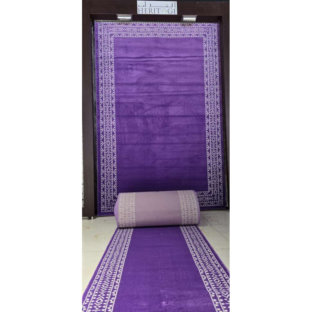 سجاد ملكي المراسيم الخزامي تركي برواز لون موف 200*300 سجاد ملكي المراسيم الخزامي تركي برواز لون موف 200*300