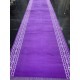 Royal corridor lavender carpets in a frame purple color 100*100