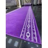 Royal corridor lavender carpets in a frame purple color 100*200