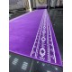 Royal corridor lavender carpets in a frame purple color 100*125