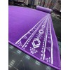 Royal corridor lavender carpets in a frame purple color 100*200