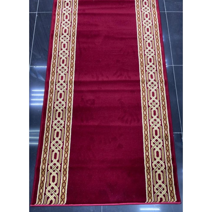 Royal formal acrylic corridor twisted thread drawer brush frame red color 125 cm wide