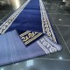 Formal royal corridor, drawer frame, dark blue color